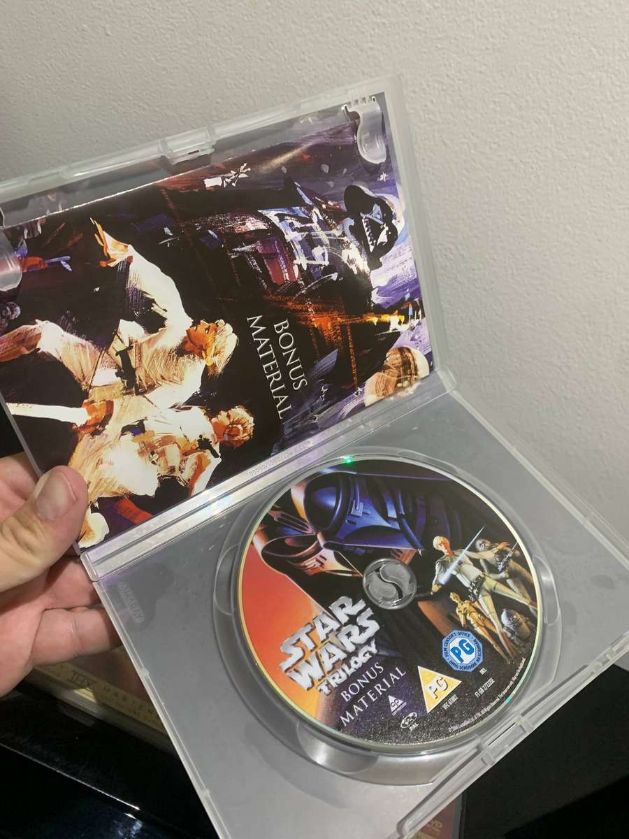 Star Wars Trilogy  Episodes 1.2.3  The Complete DVD Movie Collection . Mint Condition