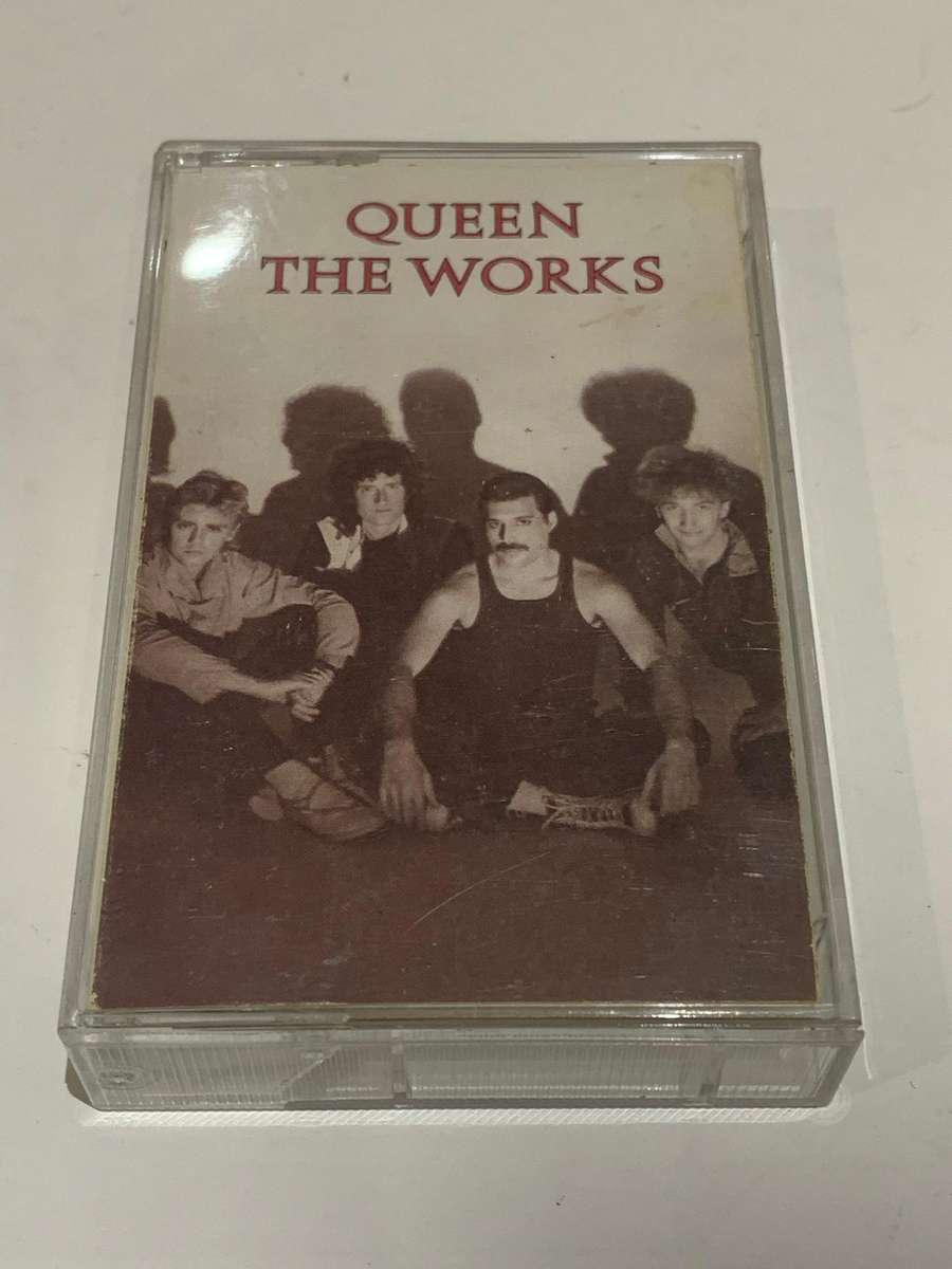 Cassette Tape - Queen . The Works - Not Tested / Sold As Is / See Pics (J/E)