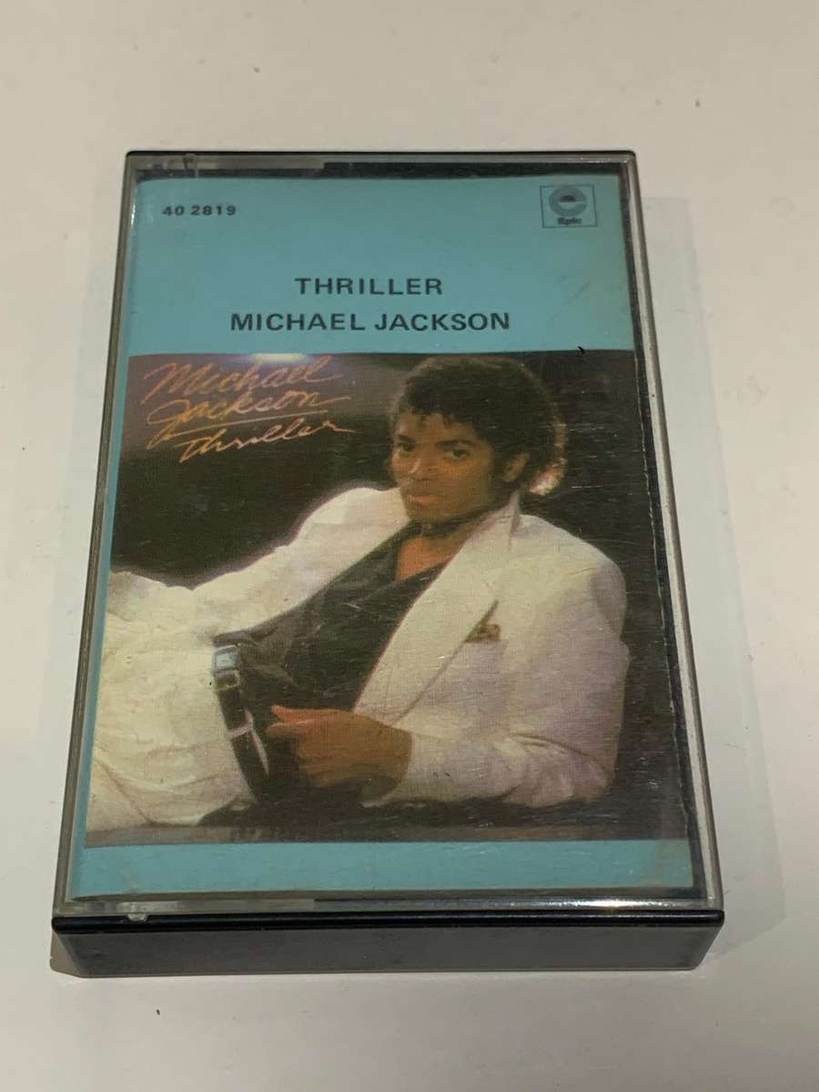 Cassette Tape - Michael Jackson . Thriller - Not Tested / Sold As Is / See Pics