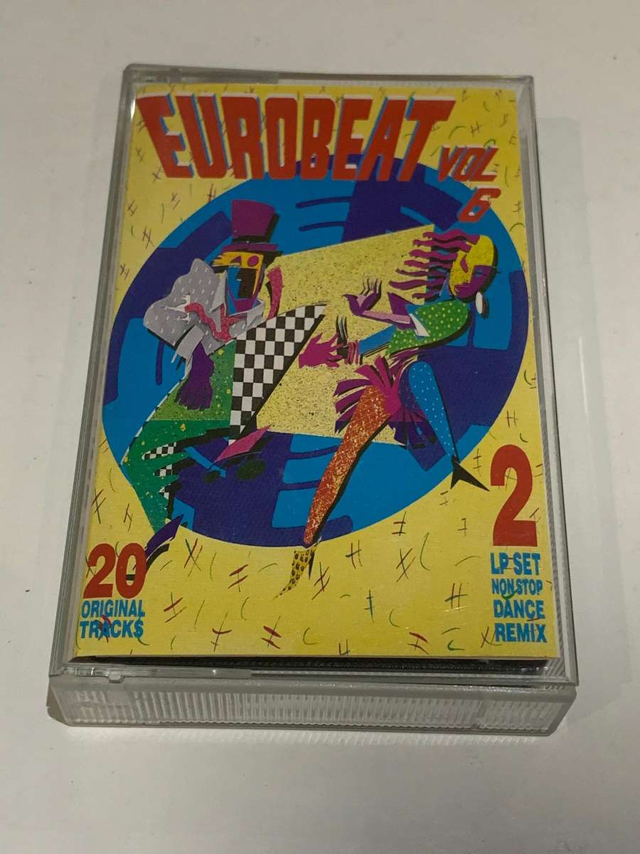 Cassette Tape - Eurobeat Vol. 6 - Not Tested / Sold As Is / See Pics (J/E)
