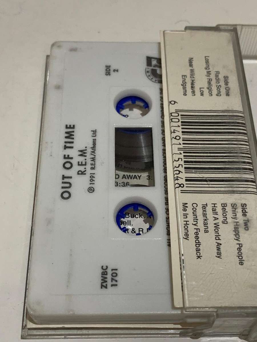 Cassette Tape - R.E.M. Out Of Time - Not Tested / Sold As Is / See Pics (J/E)