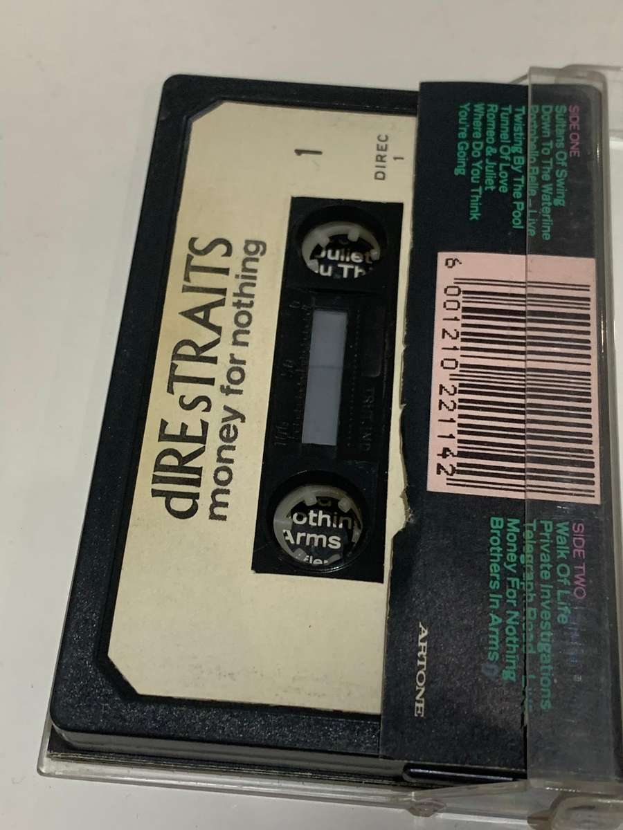 Cassette Tape - Dire Straits . Money For Nothing - Not Tested / Sold As Is / See Pics (J/E)