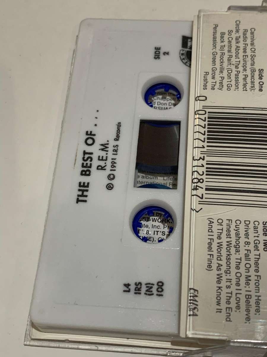 Cassette Tape - The Best Of R.E.M. - Not Tested / Sold As Is / See Pics (J/E)