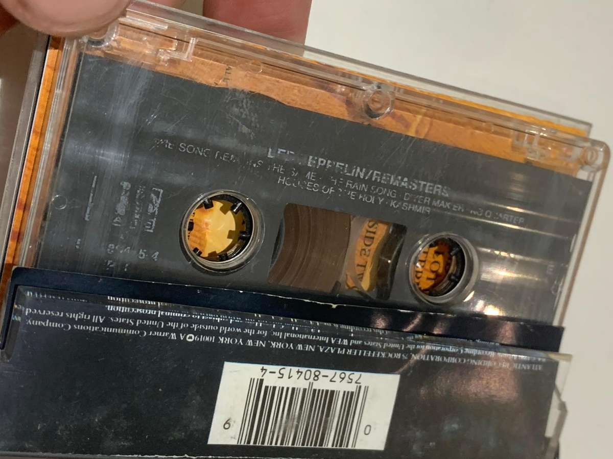 Cassette Tape - Led Zepellin . Remasters - Not Tested / Sold As Is / See Pics