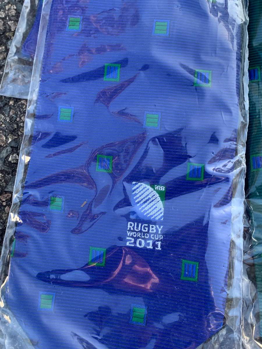 Trio Of New & Unused Souvenir Ties  2011 #Rugby World Cup Collection - Springboks