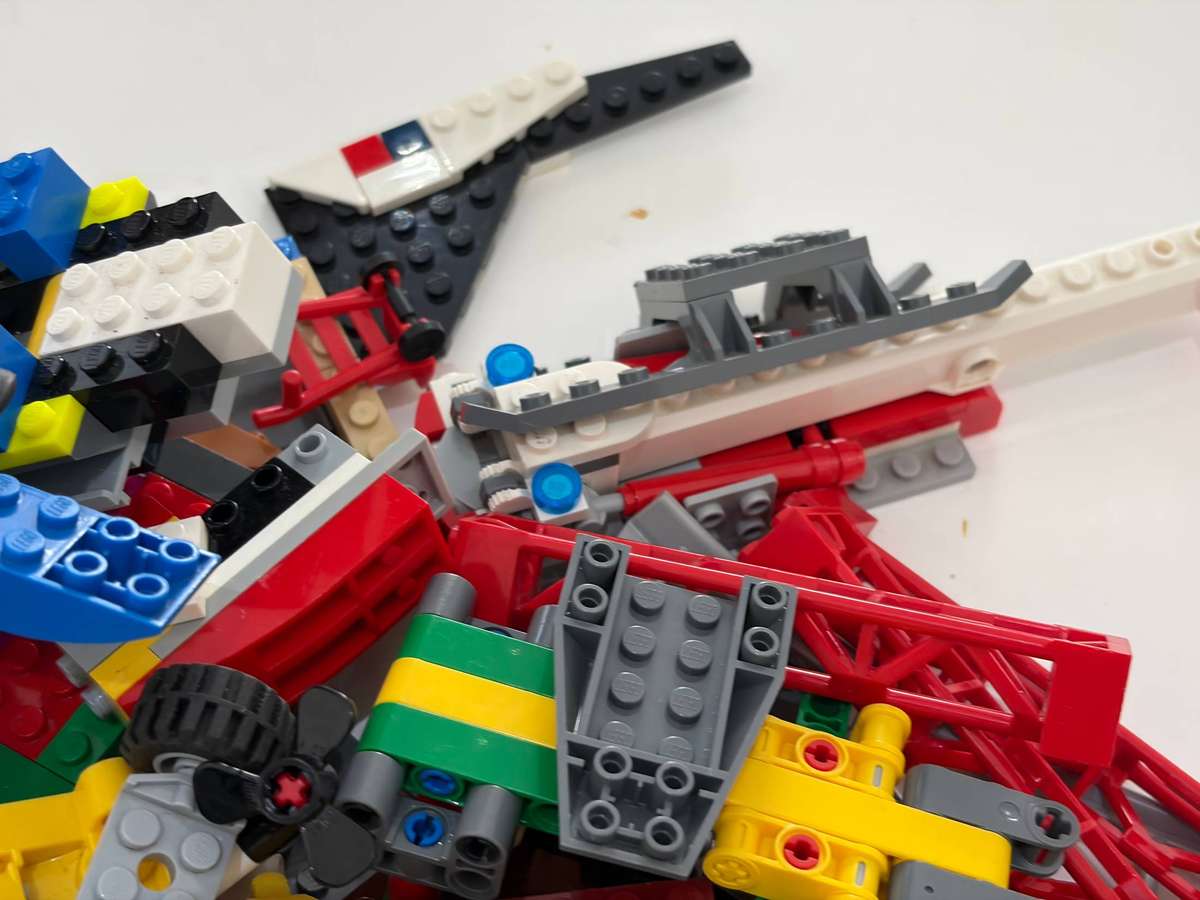 Bundle of Original LEGO - Blocks, Accessories, Partial Built Models