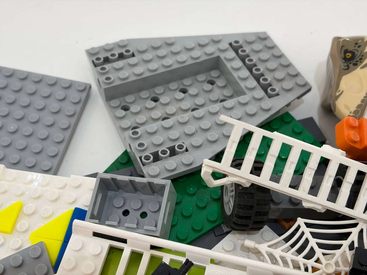 Bundle of Original LEGO - Blocks, Accessories, Partial Built Models