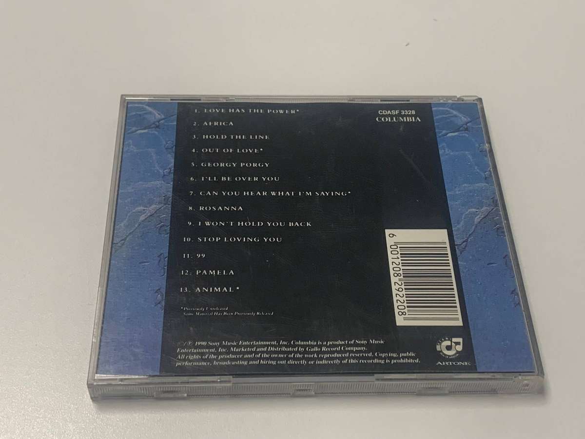 CD - TOTO - Past to present 1977-1990  Tested / Plays Well  Grade from Pics