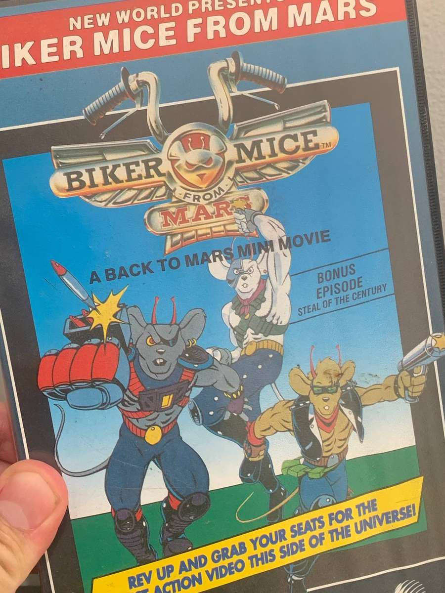 Collectible VHS  Biker Mice From Mars