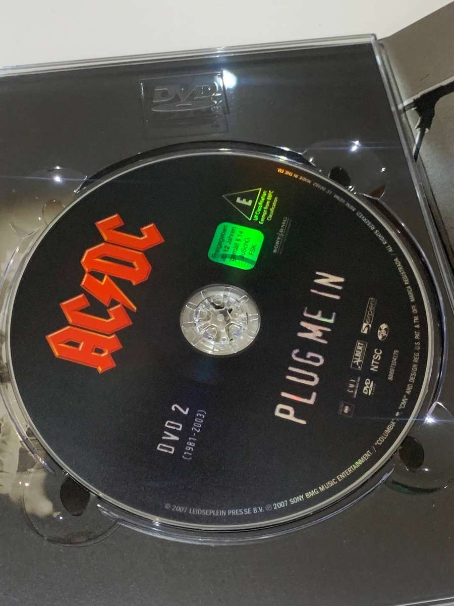 Collectors Edition - ACDC Plug Me In  DVD Box Set   Mint Condition