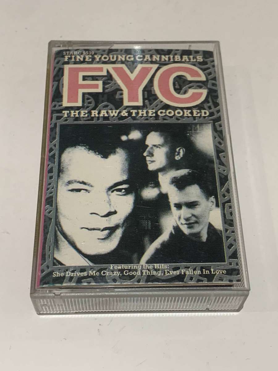 Cassette Tape - Fine Young Cannibals . The Raw & The Cooked - Not Tested / See Pics