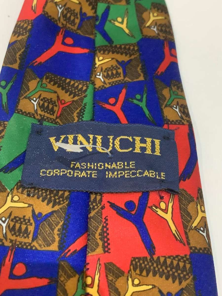 Rare! Silk Airline Tie  SAA Ndizani Boeing 747-300 - 96 Olympics Atlanta  Airways