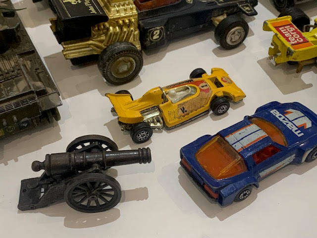 Lot of vintage diecast vehicles - see pics