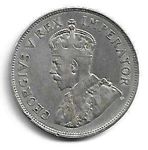 1928 UNION of S A 80% Silver Half crown in VF grade RARE