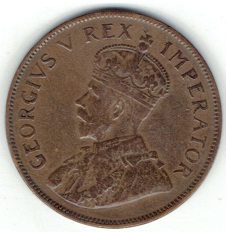 1930 UNION of S A 1 Penny in EF grade RARE in this grade