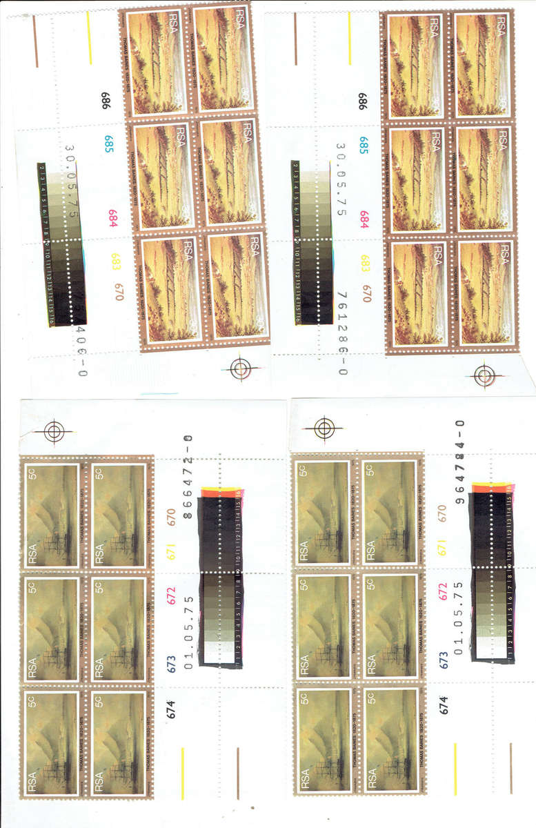 1974-1976 R S A  15 pages of CB's see scans CV R1850