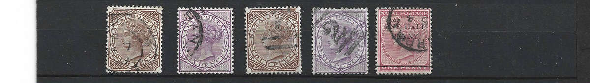 1880-3 NATAL/ COGH Used singles See sca n CC 94-100  CV R2200 / 1000