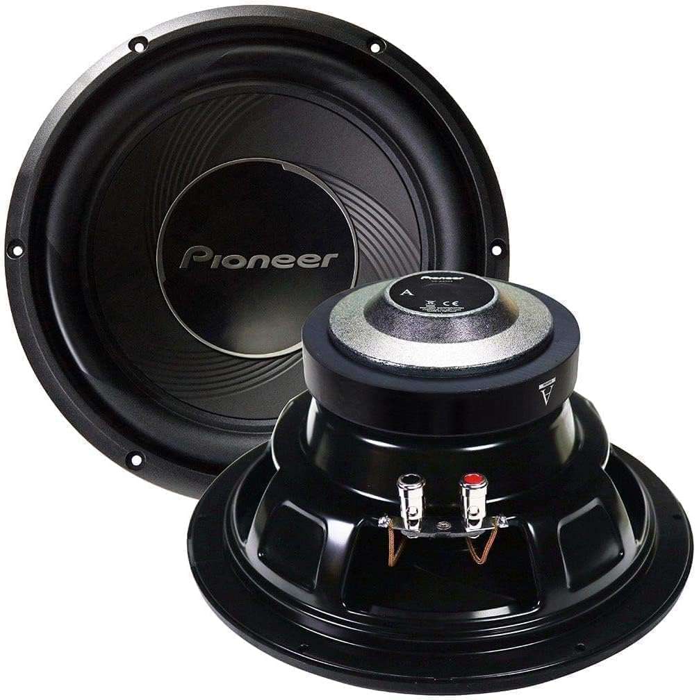 Pioneer TS-A25S4 10-inch A-Series Single Voice Coil Subwoofer