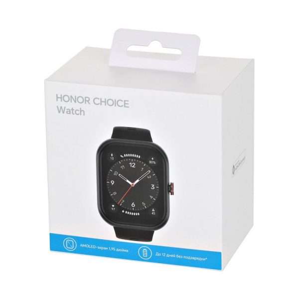 Honor Choice Watch 1.95-inch AMOLED DisplayWorkout Satellite PositioningAll-day Health Monitoring