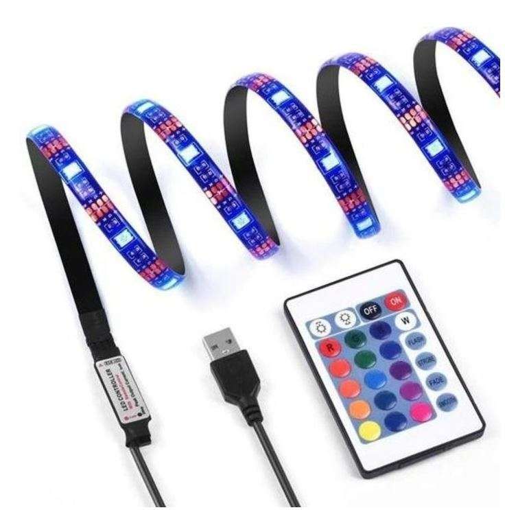 2m LED TV Strip Light - RGB