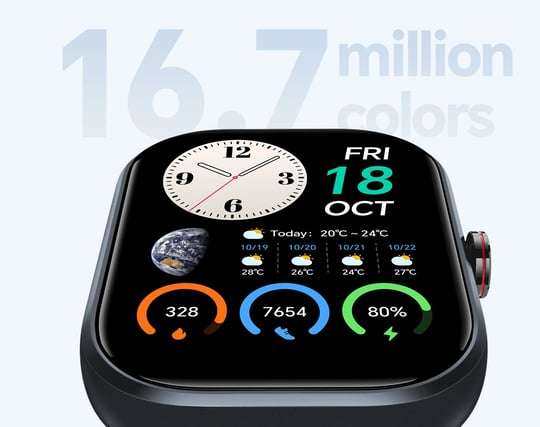 Honor Choice Watch 1.95-inch AMOLED DisplayWorkout Satellite PositioningAll-day Health Monitoring