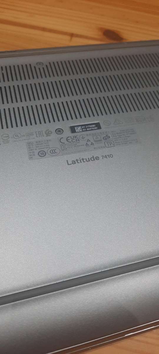 Dell Latitude i7 10th gen 7410
