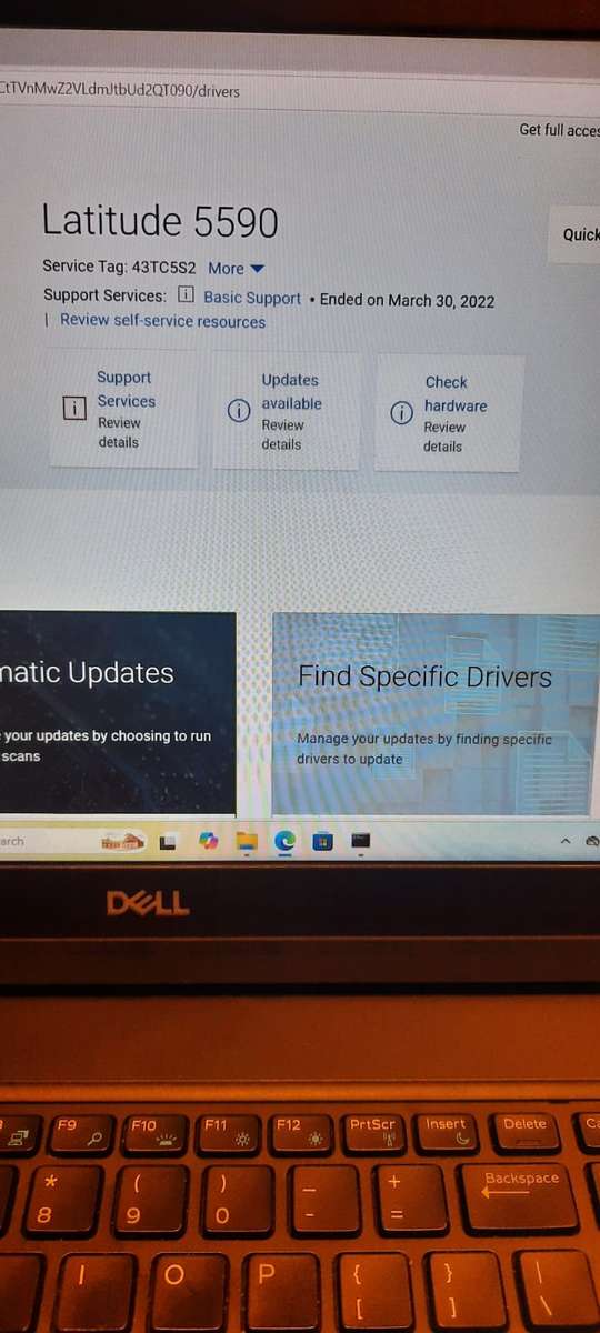 Dell Latitude 5590 i5 8th gen