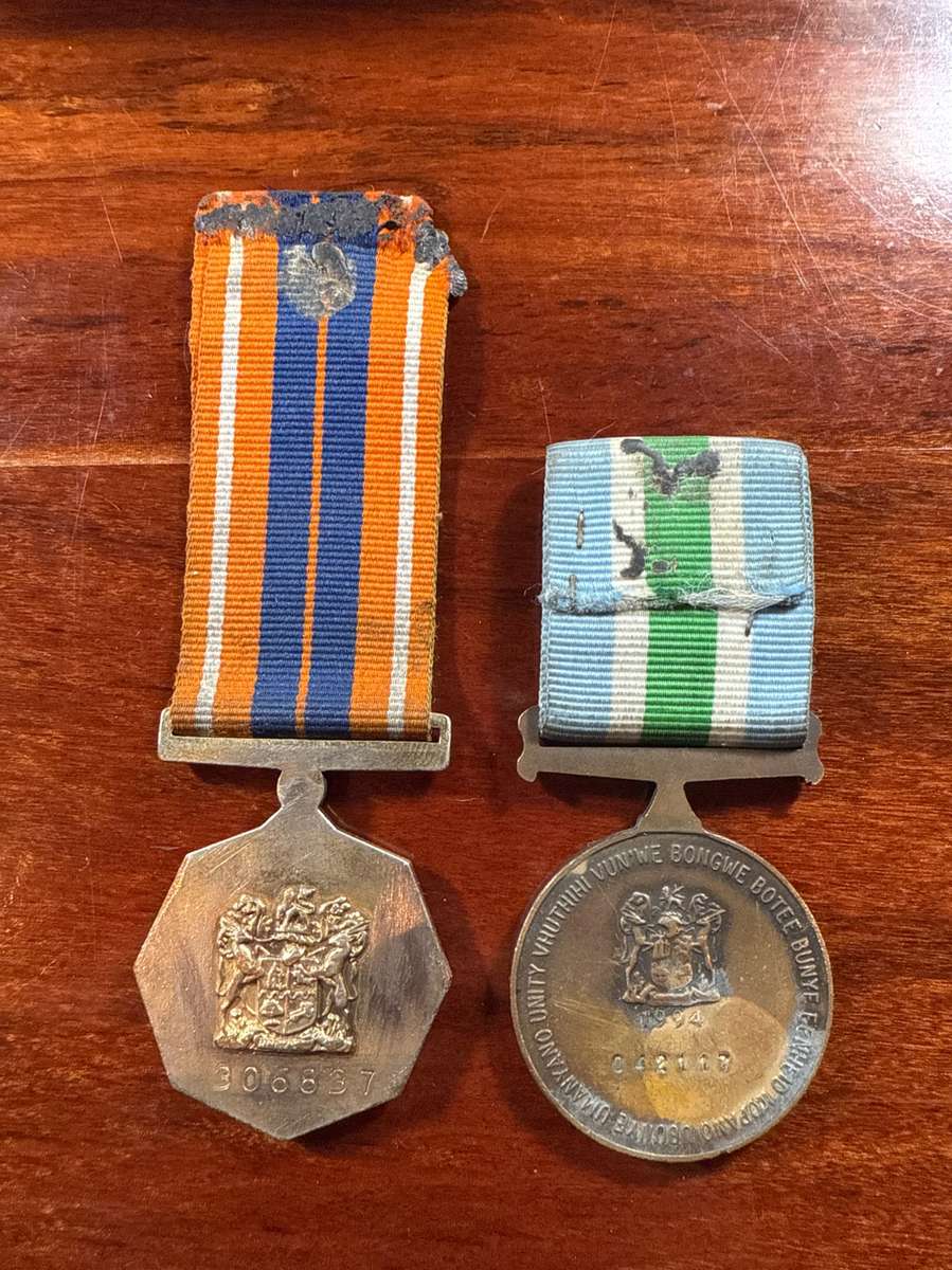 SADF Border War 2 medal group - full size - Pro Patria and Unitas Medal