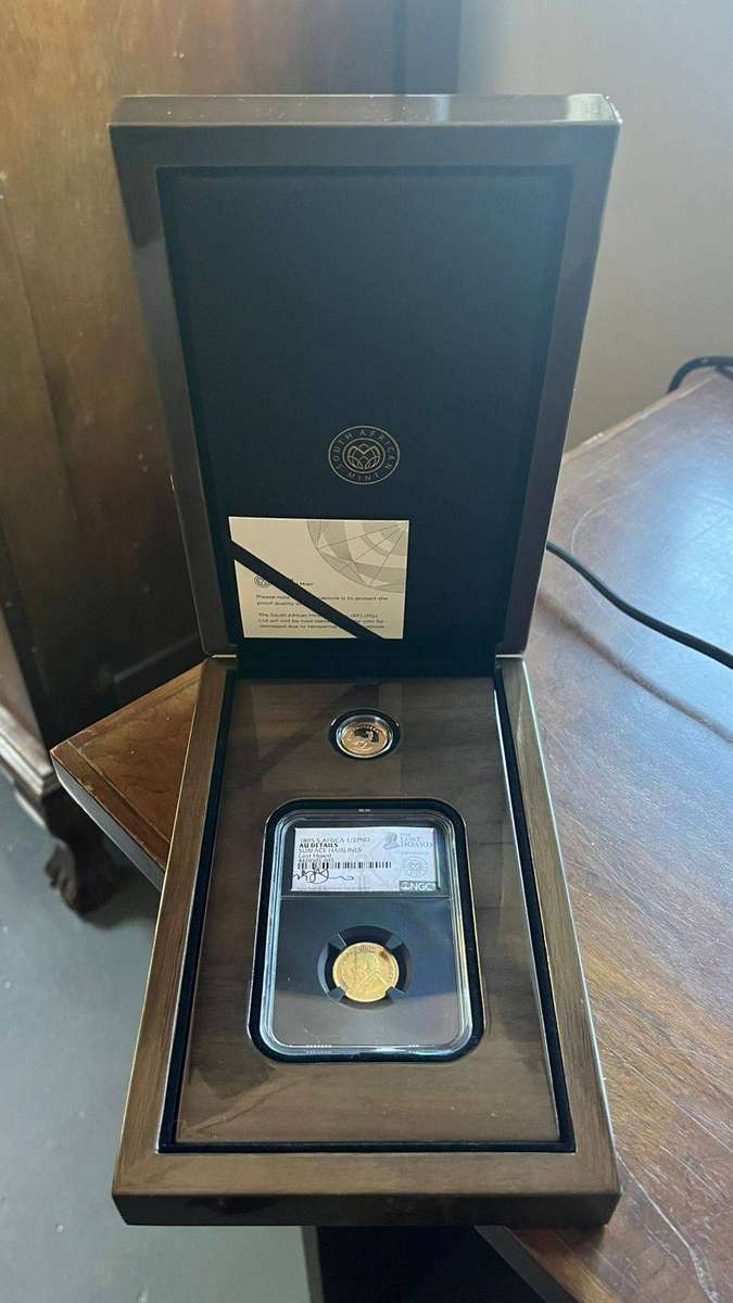 The Lost Hoard Collector Set with Half Pond and 1/10oz Krugerrand Gold
