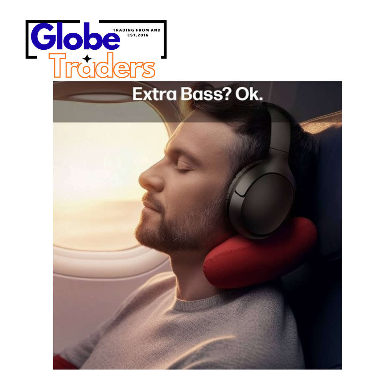 Wireless Stereo pure bass Headset (Black) Hands free calls