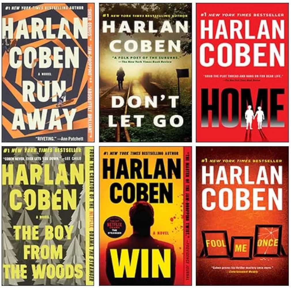 Harlan Coben 6 Books Collection Set SALE