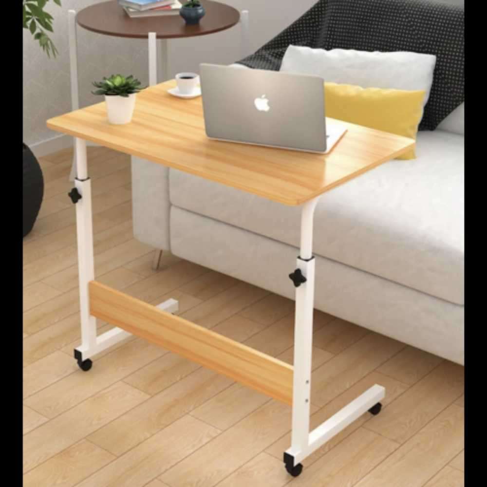 Portable Laptop Desk With Adjustable Stand & Wheels