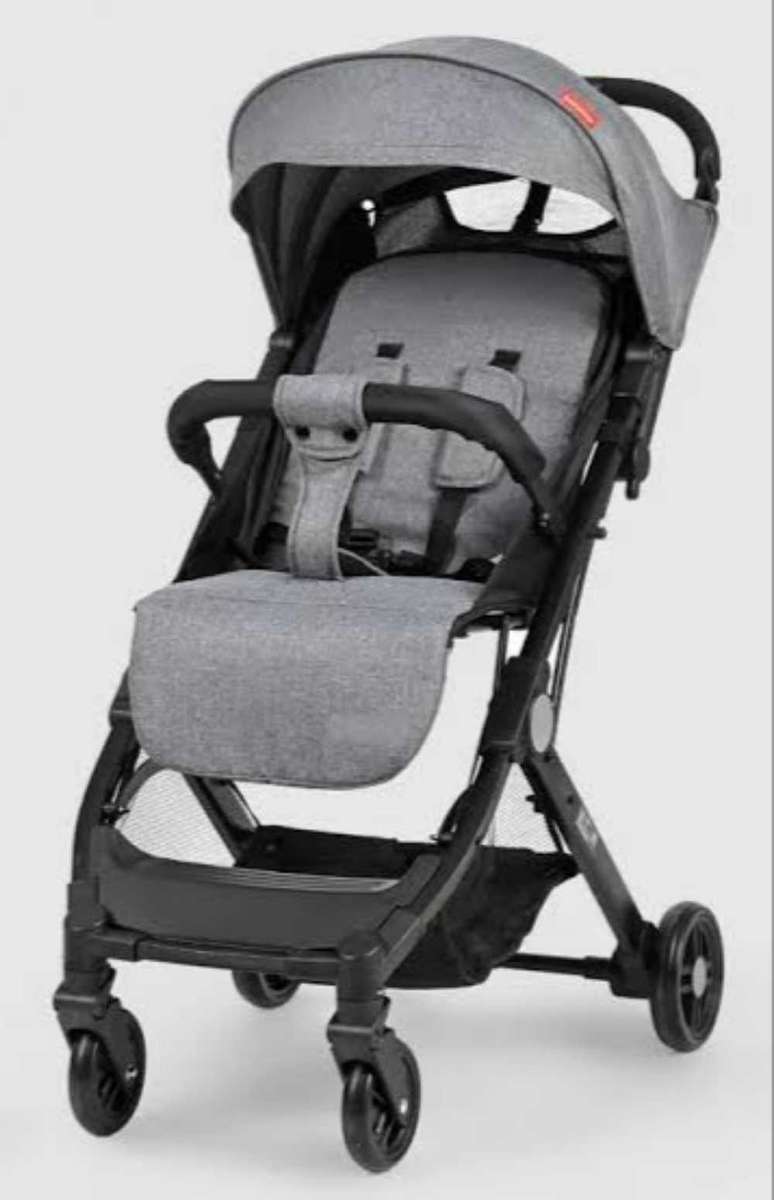 Popypapa 3 in 1 Baby Stroller Grey & Black