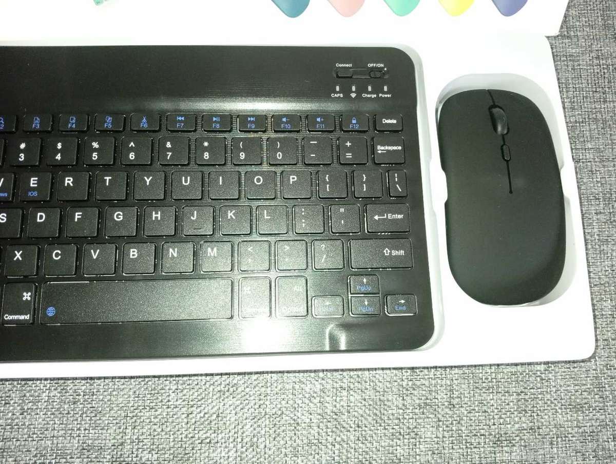 Rechargeable Ultra Slim Wireless Bluetooth Keyboard And Mouse Set