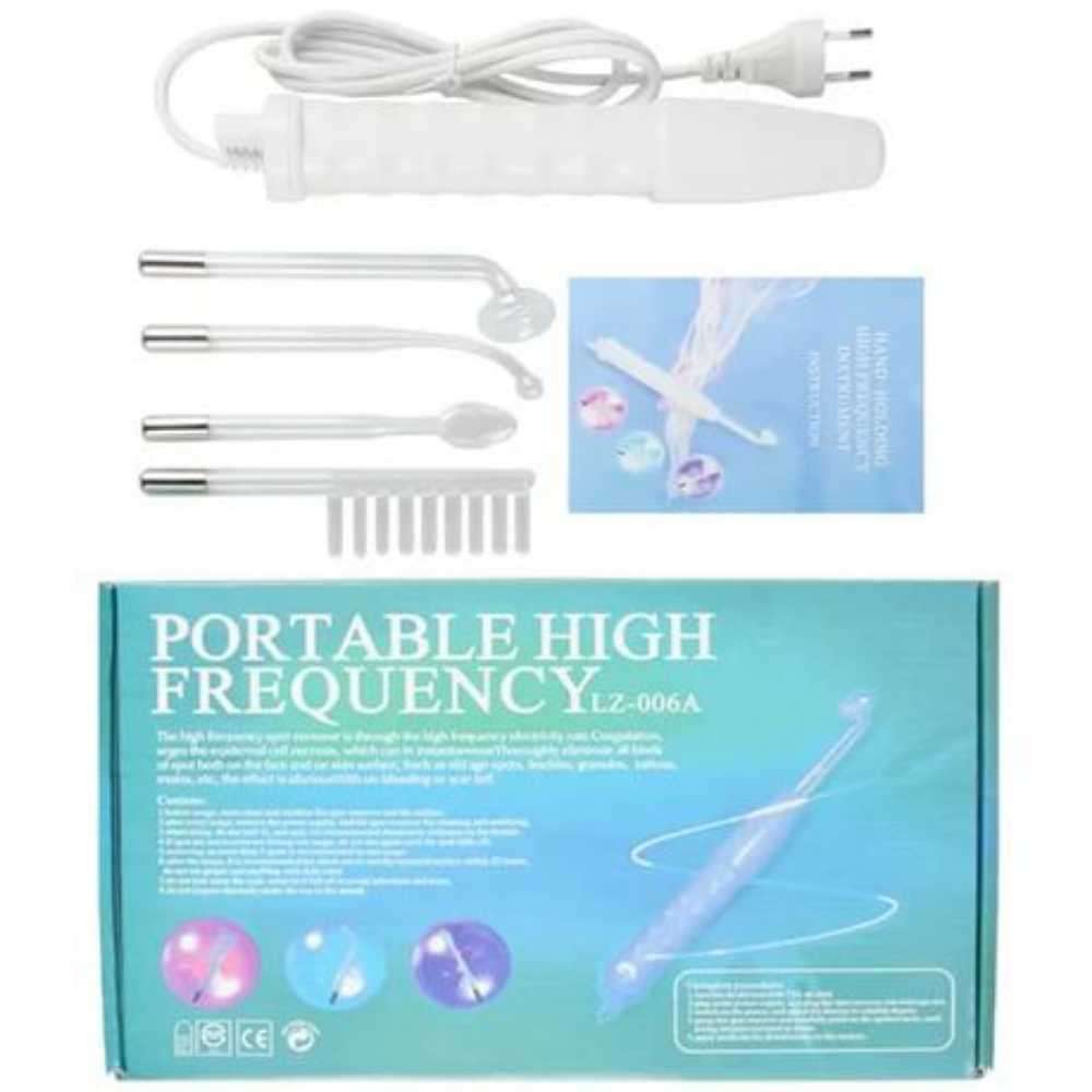 Portable High Frequency Machine For Acne Treatment Facial Wand