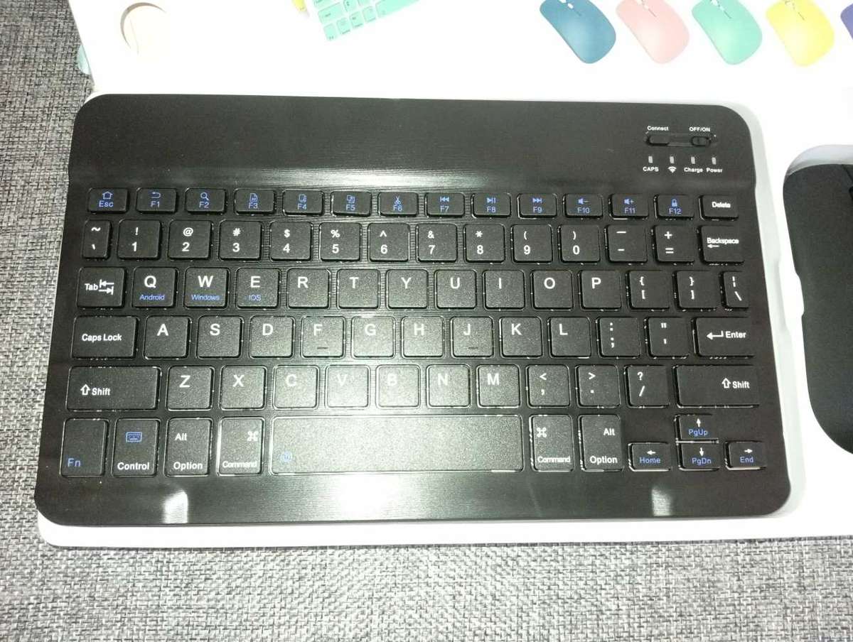 Rechargeable Ultra Slim Wireless Bluetooth Keyboard And Mouse Set