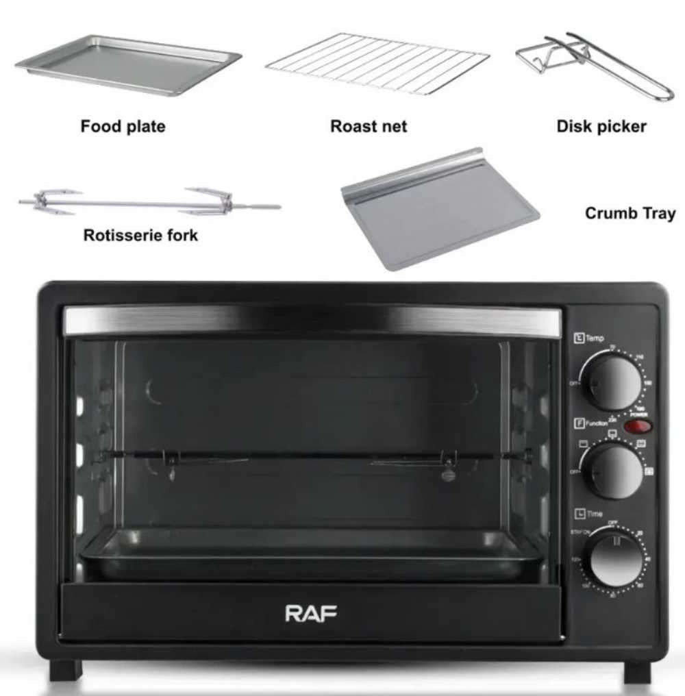 RAF R.5326B Electric Oven 1500W 40L