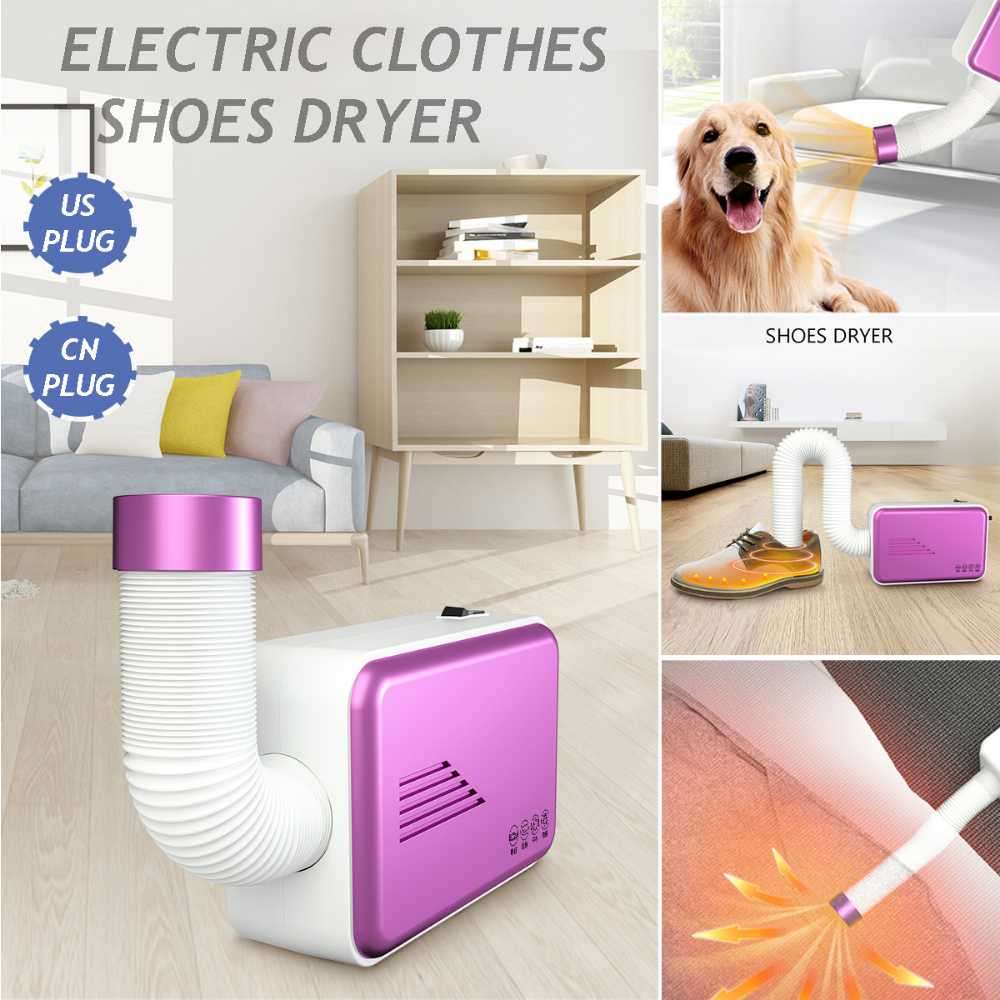 Electric Clothes Dryer Machine Portable Garment Shoes Dryer - 600W 110V/220