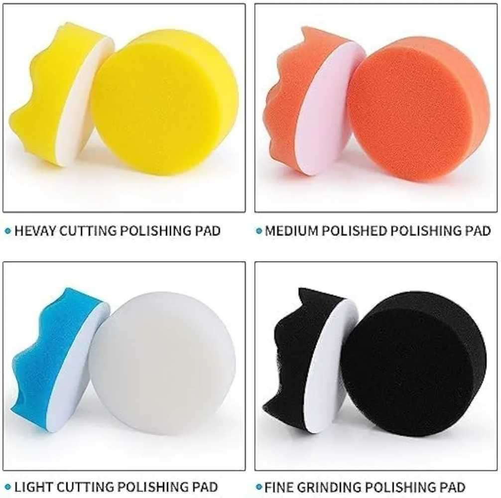 Car Foam Drill Polishing Pads
