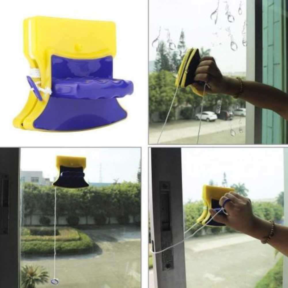 Double Sided Magnetic Glass Cleaner
