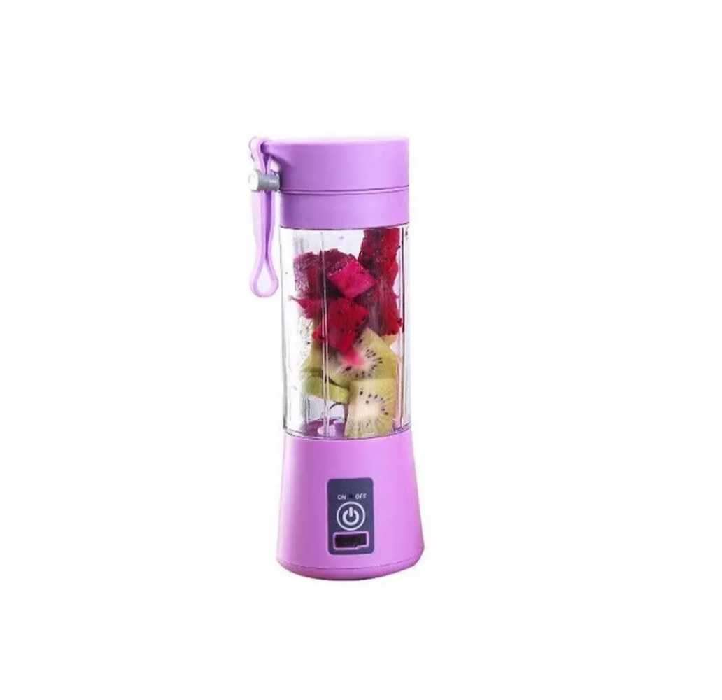 2 x Portable-&-Rechargeable-Battery-juice- Blender-(NO.:HM-03) Smoothie Maker