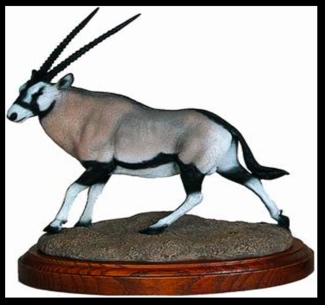 DR062 GEMSBOK ORNAMENT
