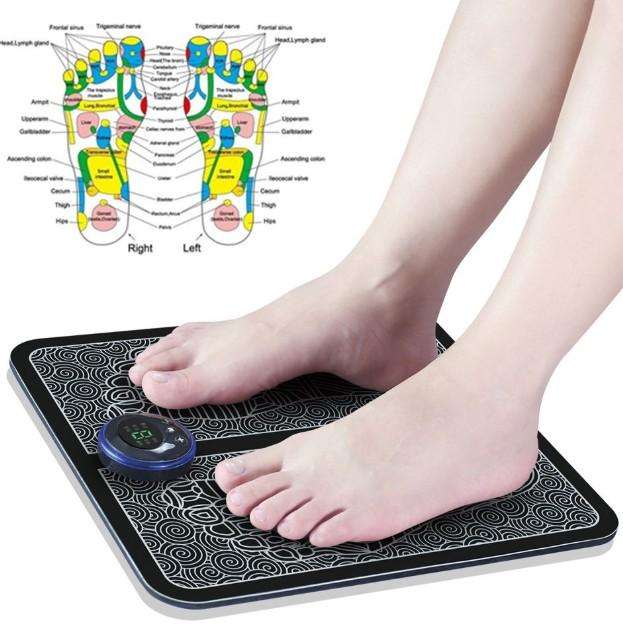 Rechargeable EMS Physiotherapy Wireless Muscle Stimulator Foot Massager