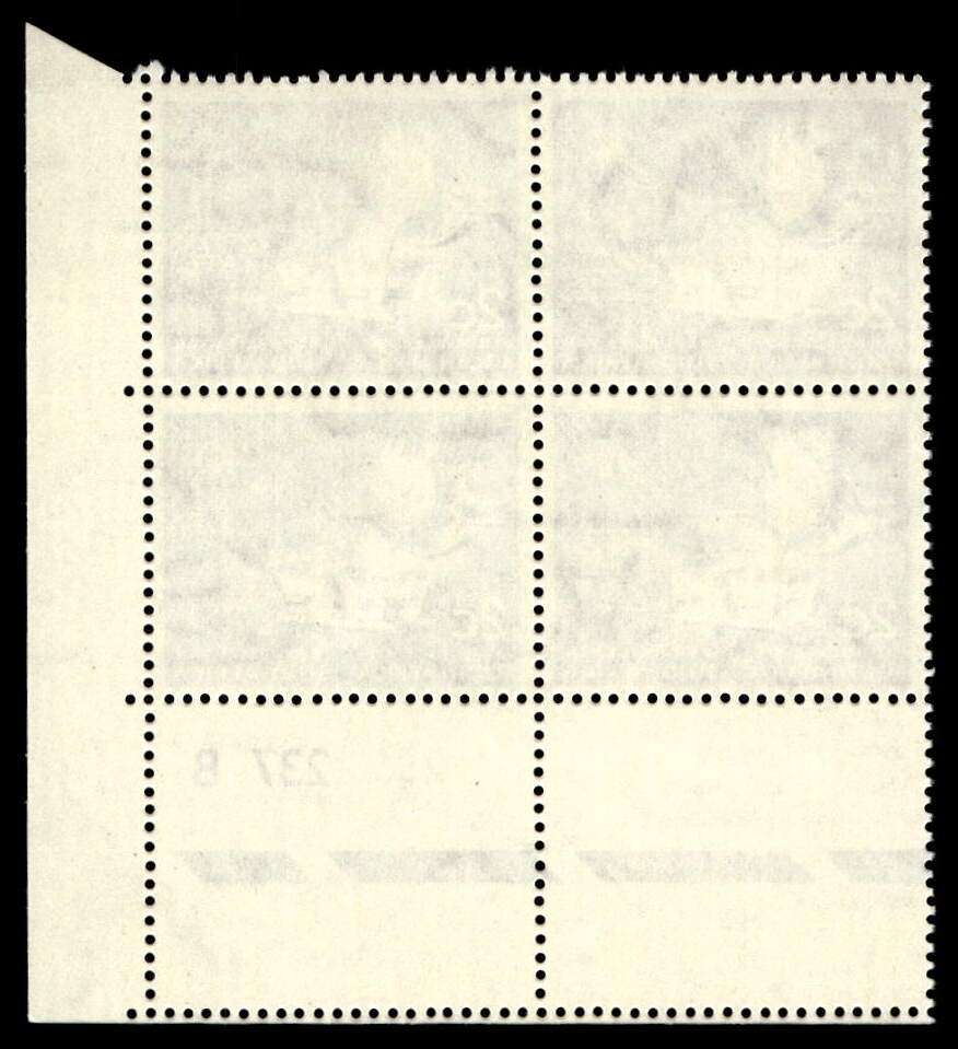 RSA 1968/01 Definitive Issue 2c Cyl. No 236 237B Control Blocks (H3)