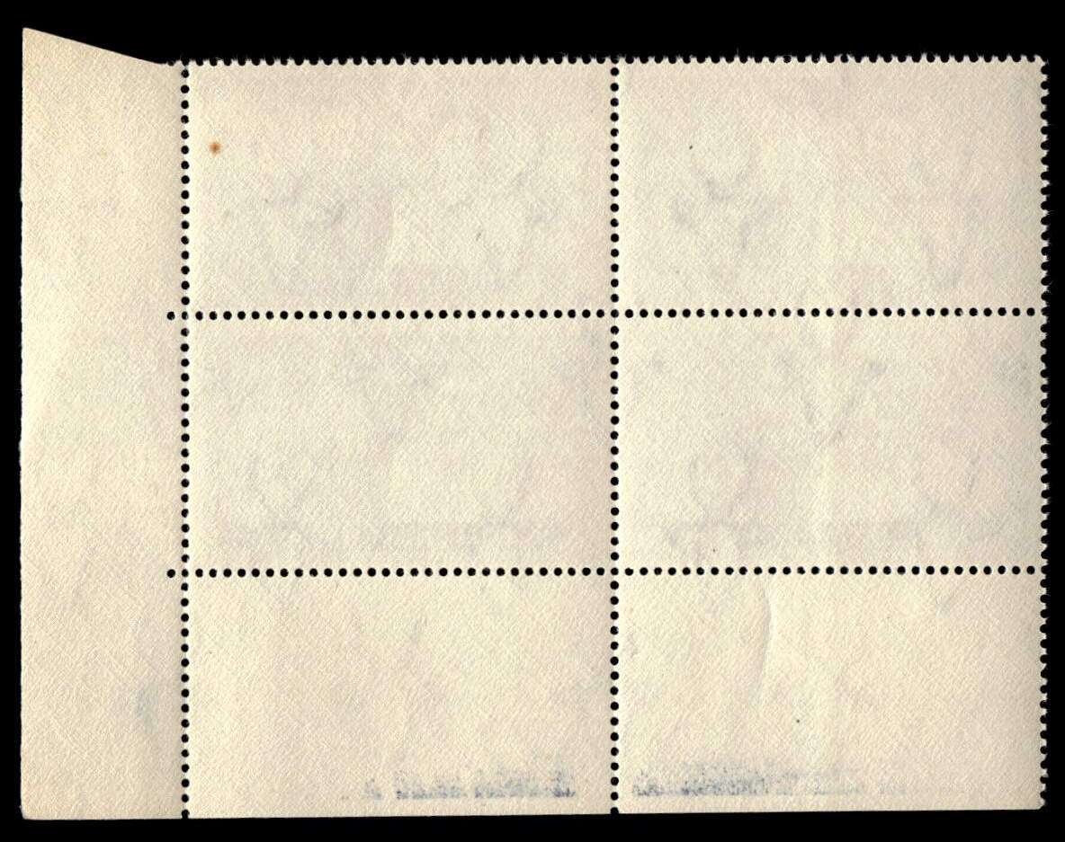 RSA 1947/02/17 Royal Visit 2d King George VI and Queen Elizabeth Wmk MSH