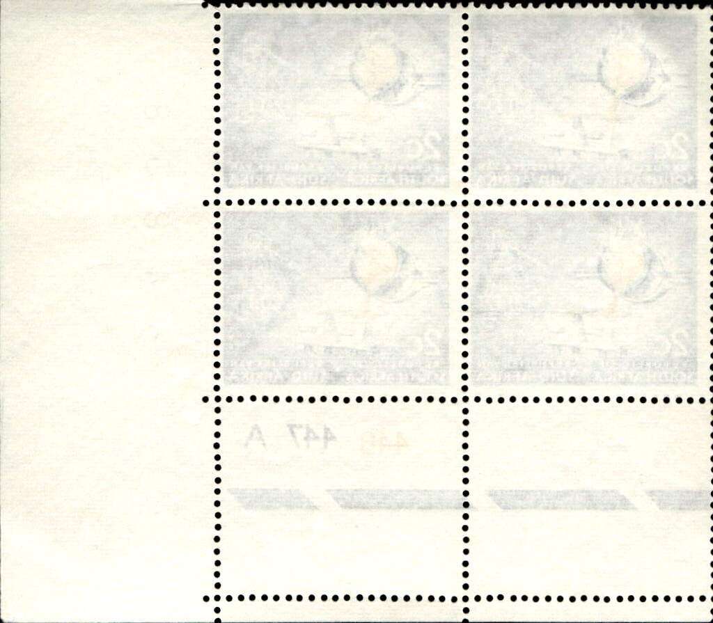 RSA 1972/03 Definitive Issue 2c Cyl. No 448 447A Wmk RSA