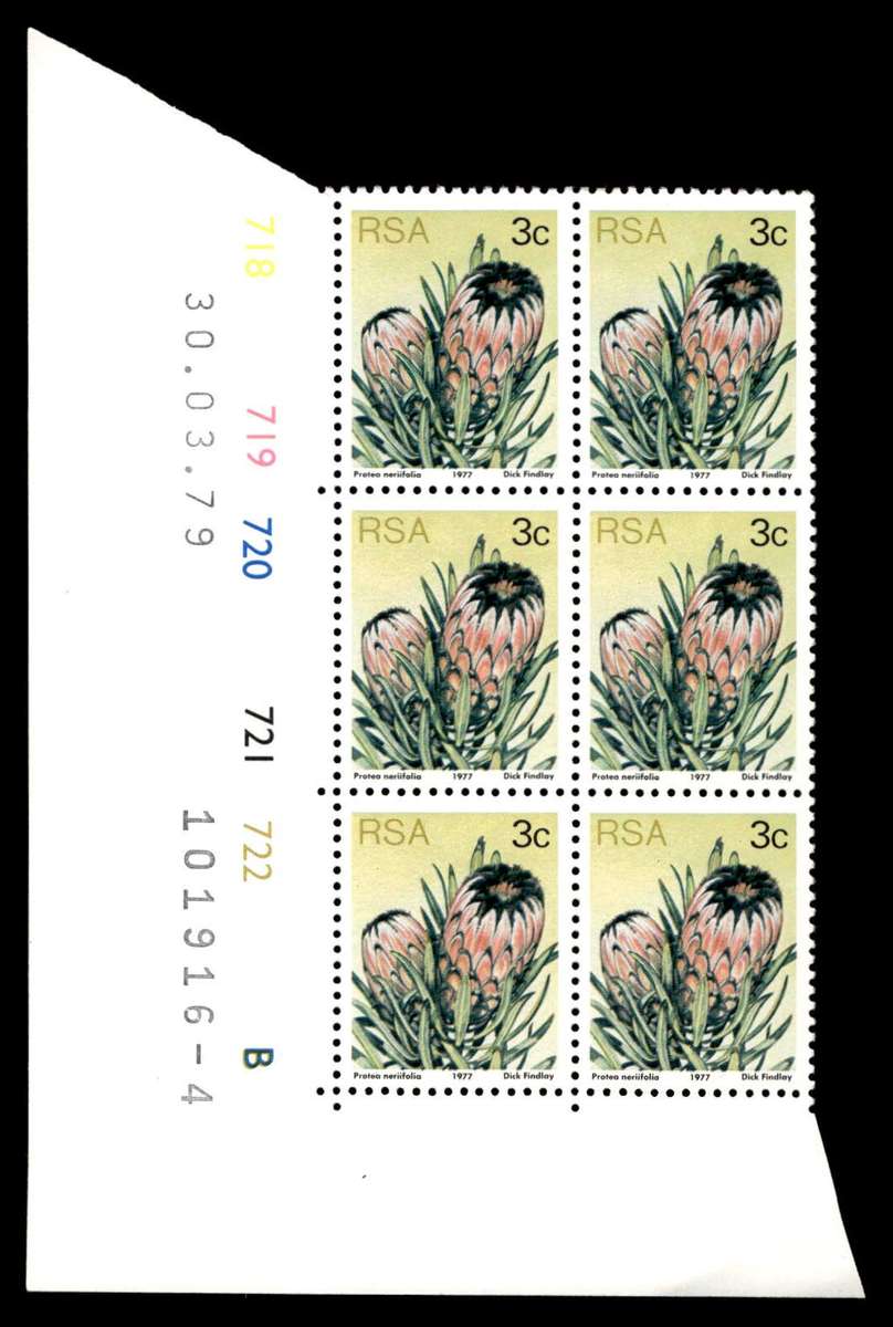 RSA 1979/03/30 3rd Definitive Issue 3c Cyl 718 719 720 721 722 B