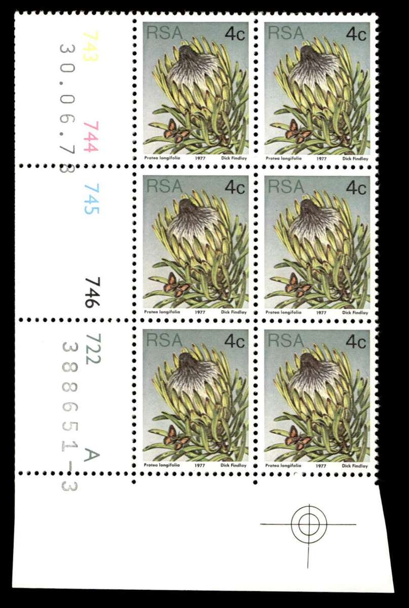 RSA 1978/06/30 3rd Definitive Issue 4c Cyl 743 744 745 746 722 A