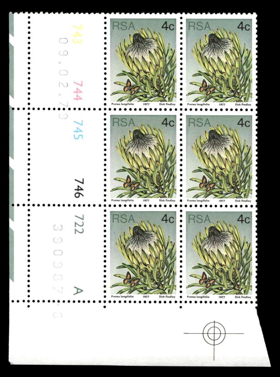 RSA 1979/02/09 3rd Definitive Issue 4c Cyl 743 744 745 746 722 A