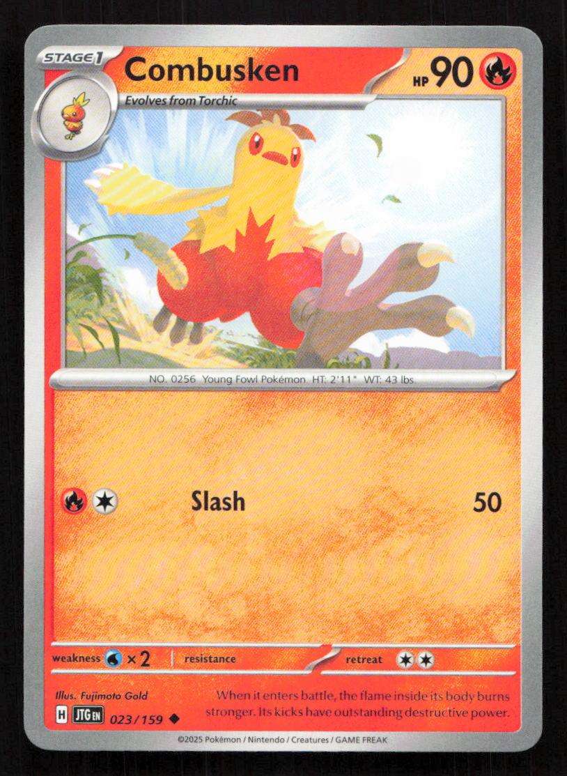 2025 Pokemon / Nintendo / Creatures / GAME FREAK Combusken - SV09: Journey Together